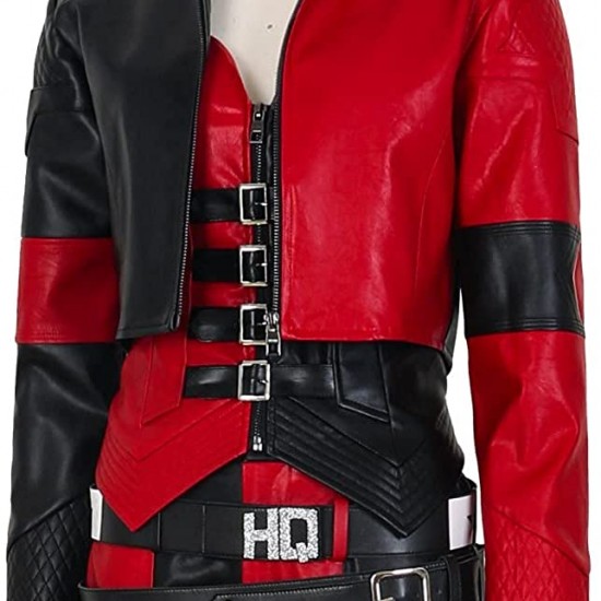 Margot Robbie Suicide Squad 2 Harley Quinn 2021 Cosplay Costume Coat Outfit