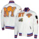 2x Finals Champions Mash Up New York Knicks White Jacket