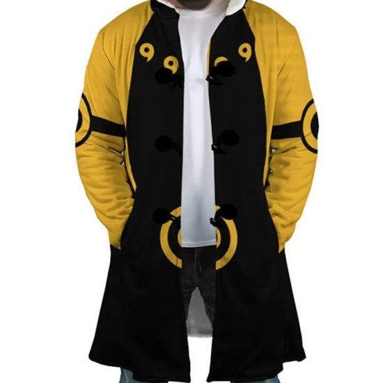 6 Paths Sage Mode Naruto Dream Yellow Cloak Coat