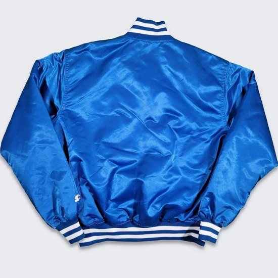 80’s Duke Blue Devils Blue Bomber Jacket