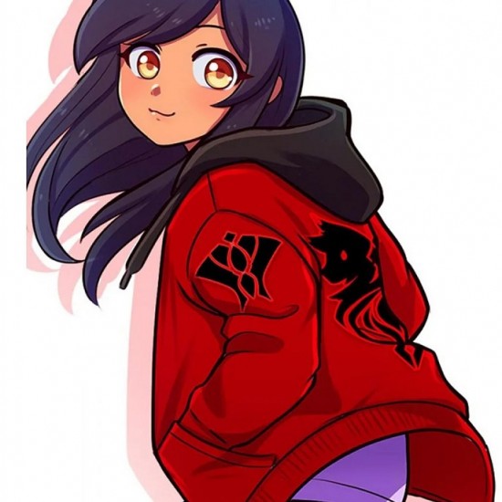 Aaron Lycan Aphmau Fleece Red Hoodie