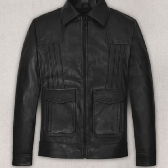 Aaron Taylor Johnson Leather Jacket