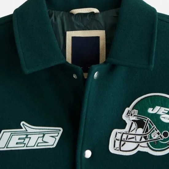 Abercrombie New York Jets Varsity Jacket