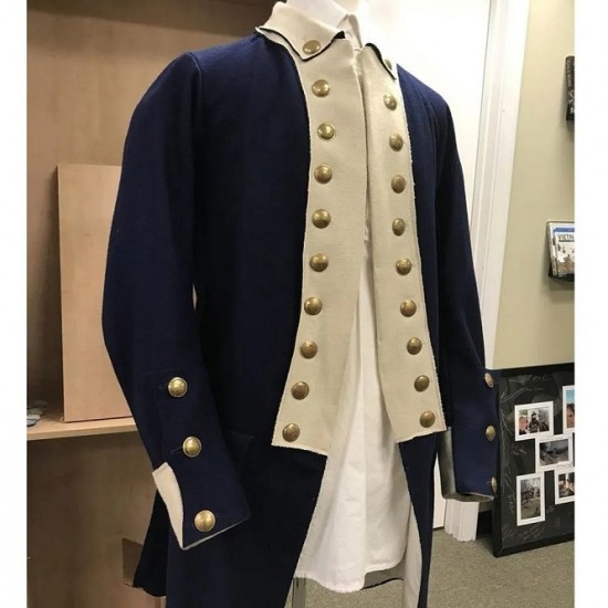 Alexander Hamilton Revolution Blue Coat