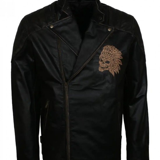 Apache Man Leather Jacket