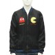 Pacman Arcade Game Satin Jacket Japan Pacman Jacket