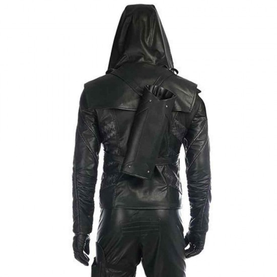 Prometheus Arrow Season 5Jacket With Hood 