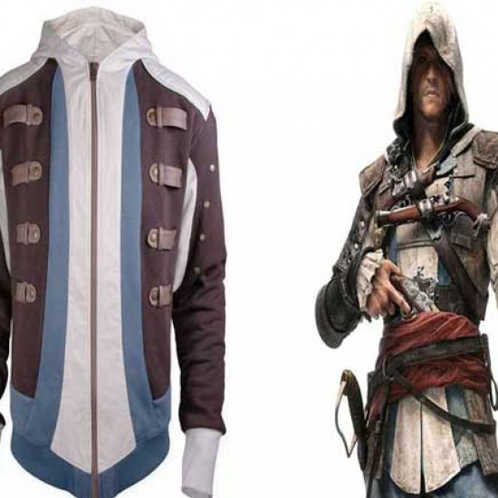 Macho Assassins Creed 4 Leather Jacket