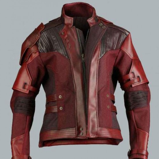 Star Lord Avengers Infinity War Leather Jacket