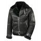 Shearling Aviator B16 Sheepskin Real Leather Jacket Winter Bomber Jacket 