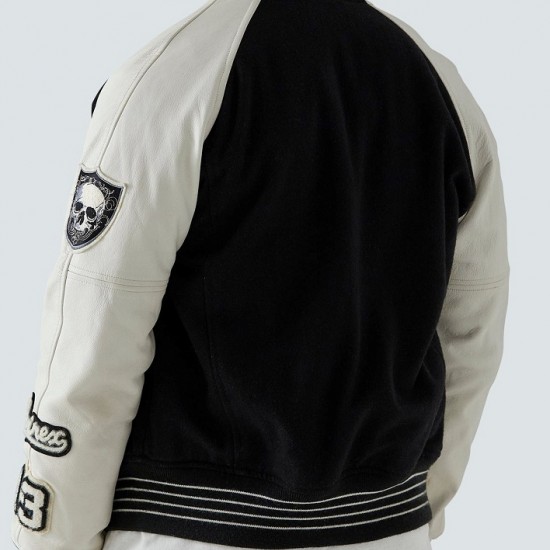 Squadron Avirex Leather Varsity Jacket