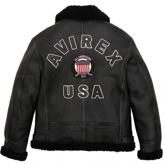 USA Icon Avirex Shearling Jacket