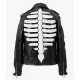 Guns N Roses Axl Rose Skeleton Motorcycle Costume Leather Jacket