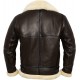 Mens B3 Bomber Jacket Aviator Real Shearling B3 Bomber Jacket Winter