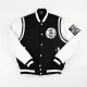 Mens BROOKLYN NETS Motto Varsity Jacket