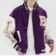 Skeleton Bad To The Bone Baseball Jacket