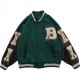 Skeleton Bad To The Bone Baseball Jacket