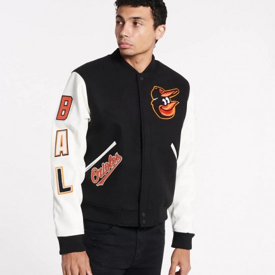 Reversible Baltimore Orioles Varsity Jacket