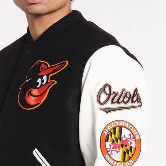 Reversible Baltimore Orioles Varsity Jacket