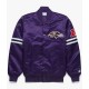 Ravens Purple Baltimore Satin Jacket