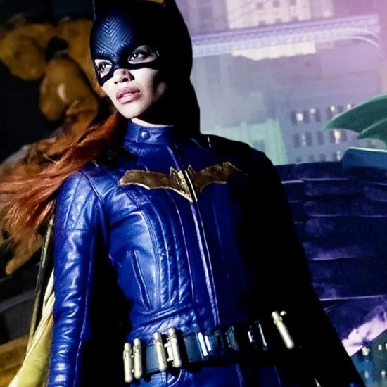 Leslie Grace Batgirl Leather Jacket Costume