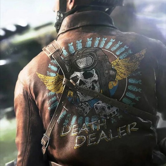 Death Dealer Bomber Battlefield 5 Halloween Costume Jacket Handmade