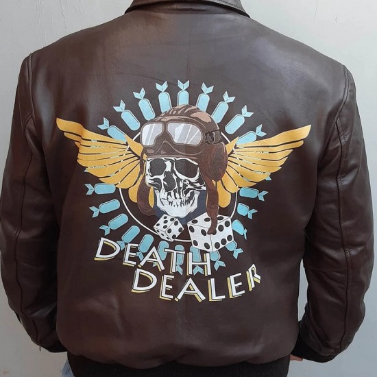 Death Dealer Bomber Battlefield 5 Halloween Costume Jacket Handmade