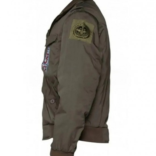 Galactica Jamie Battlestar Bamber Bomber Jacket