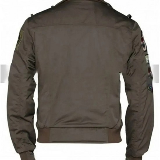 Galactica Jamie Battlestar Bamber Bomber Jacket