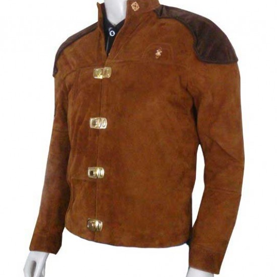 Galactica Warriors Viper Pilot Battlestar Suede Leather Jacket