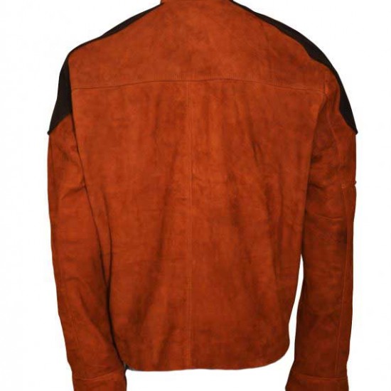 Galactica Warriors Viper Pilot Battlestar Suede Leather Jacket