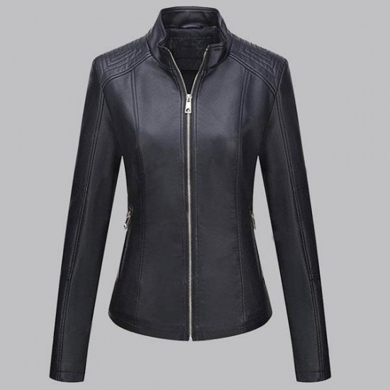 Womens Bellivera Leather Jacket