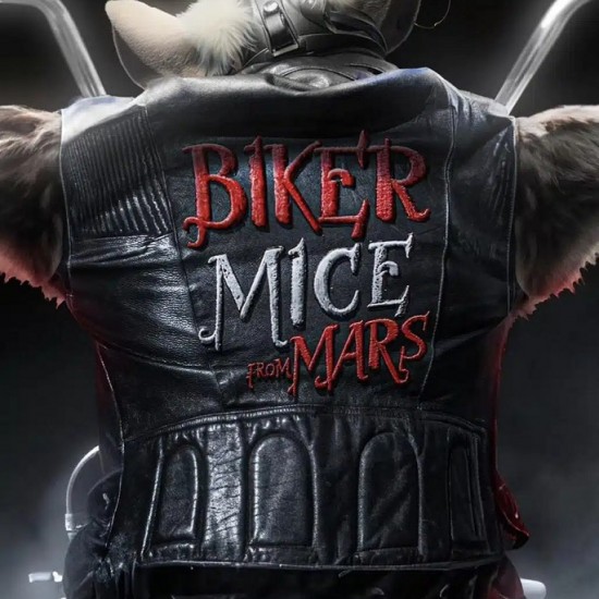 Biker Mice From Mars Leather Vest