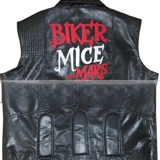 Biker Mice From Mars Leather Vest