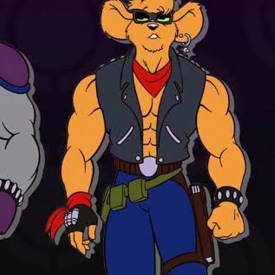 Biker Mice From Mars Leather Vest