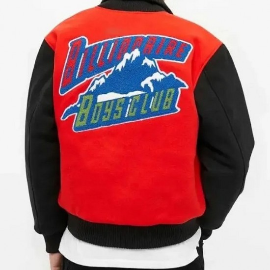 Mens Club Mountain Logo Billionaire Boys  Jacket