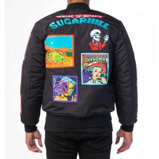 Mutant Black Bomber Jacket