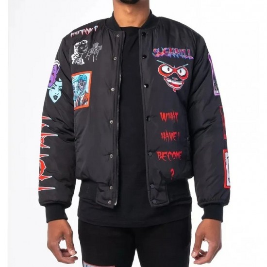 Mutant Black Bomber Jacket