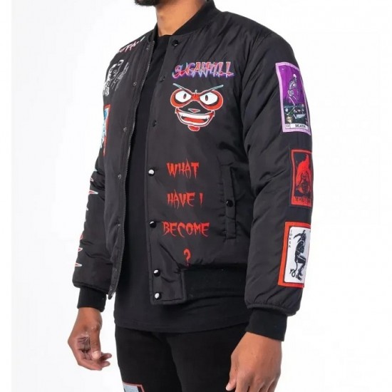 Mutant Black Bomber Jacket