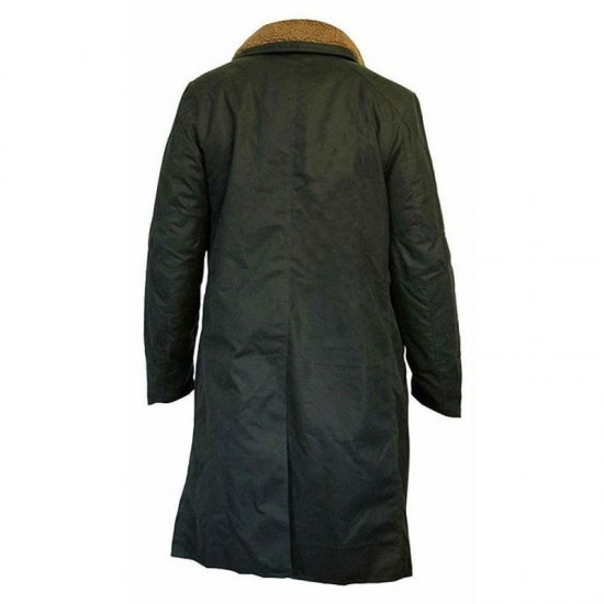 Mens Officer K Ryan Gosling Blade Runner 2049 Trench Wool Coat