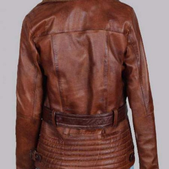 Women Blingsoul Leather Jacket