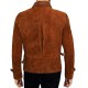 Max Vatan Allied Brad Pitt Leather Jacket