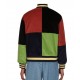 Patchwork Corduroy Brain Dead Letterman Jacket