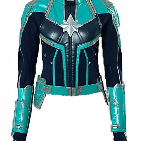 Captain Marvel Green Jacket