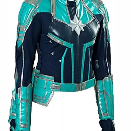 Captain Marvel Green Jacket