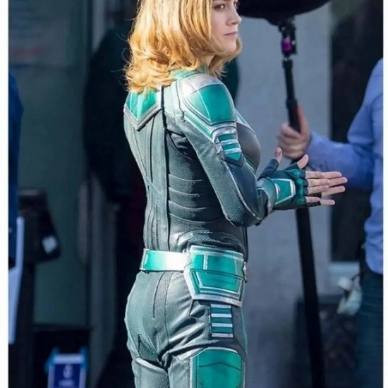 Captain Marvel Green Jacket