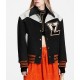 Cashgora LV Varsity Black Jacket