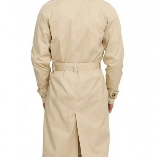 Supernatural Castiel Beige Trench Coat