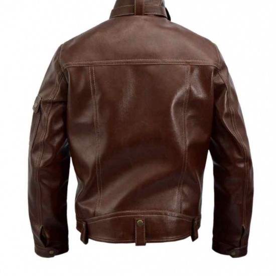 Chad Gangsters Kingdom Spade IV Leather Jacket