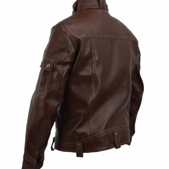 Chad Gangsters Kingdom Spade IV Leather Jacket